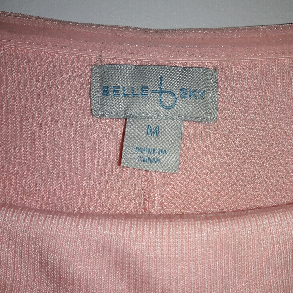 Belle + Sky | NWOT Casual Boat Neck Top - Picture 2 of 2
